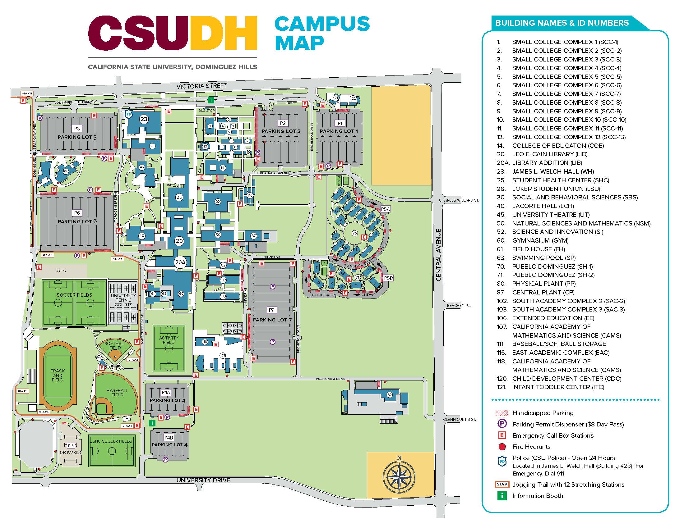 Cuyamaca campus map