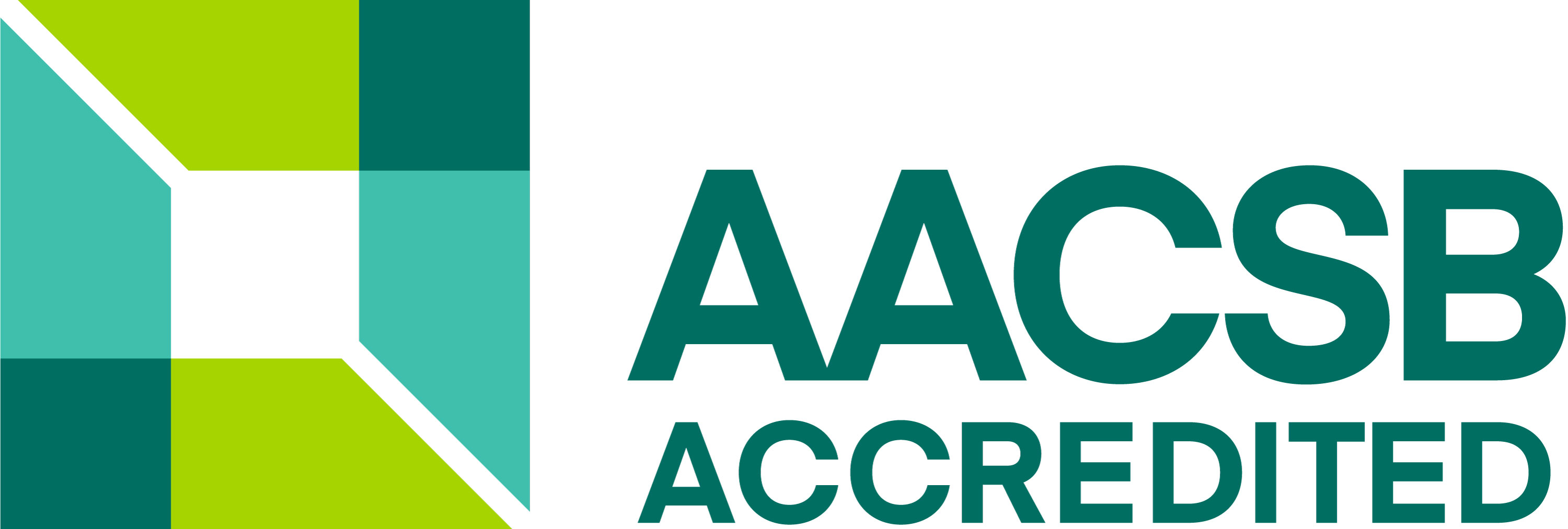 official seal for AACSB accreditation for business