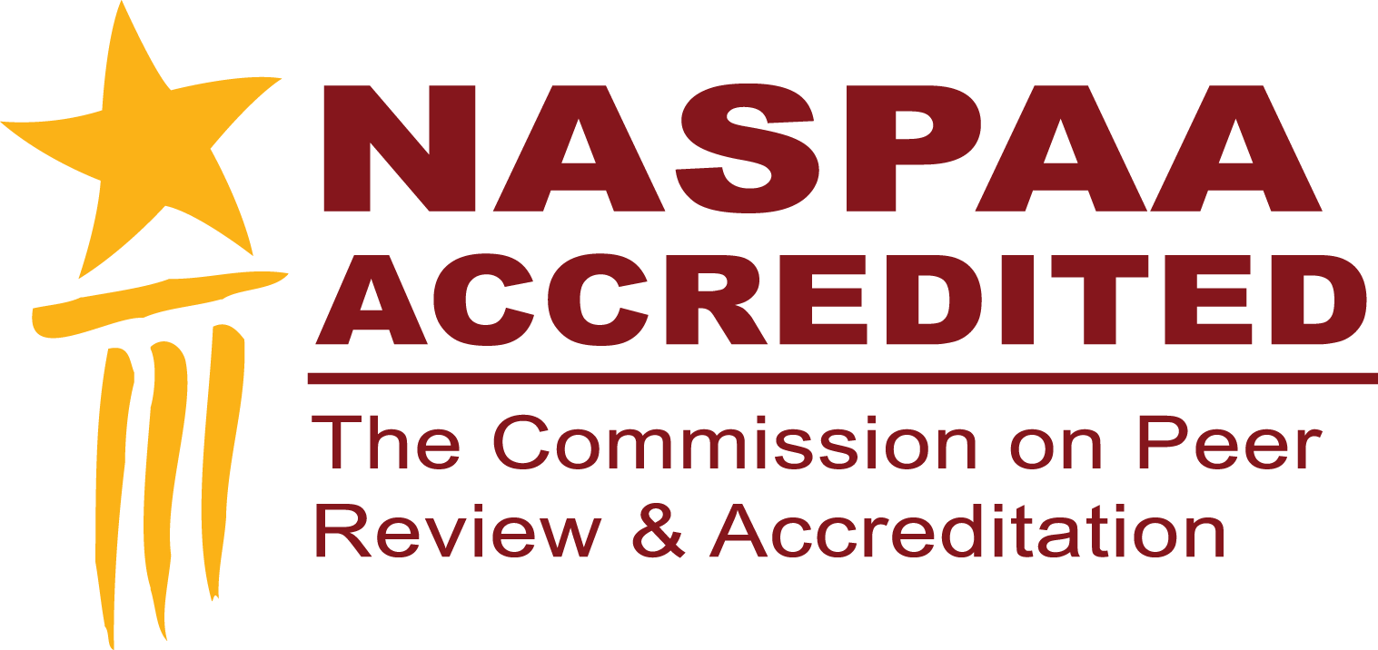 NASPAA accreditation logo