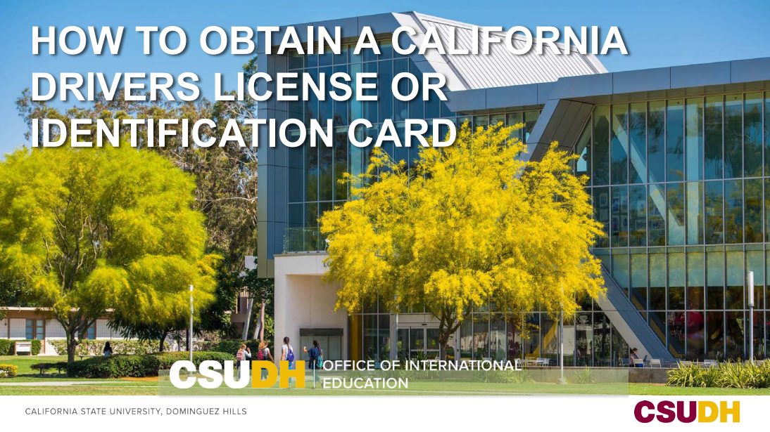 CA ID/Drivers license