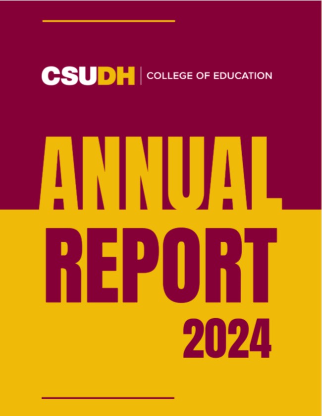 COE Annual Report Cover