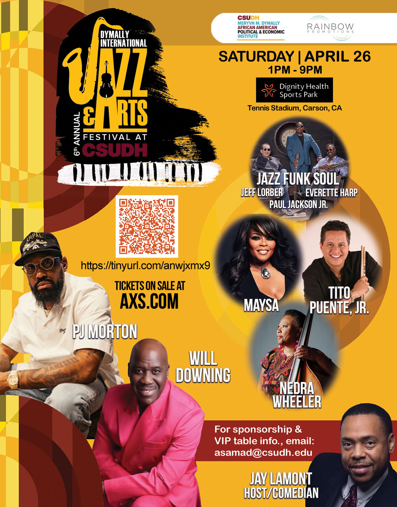 6th Annual Dymally International Jazz & Arts Festival 