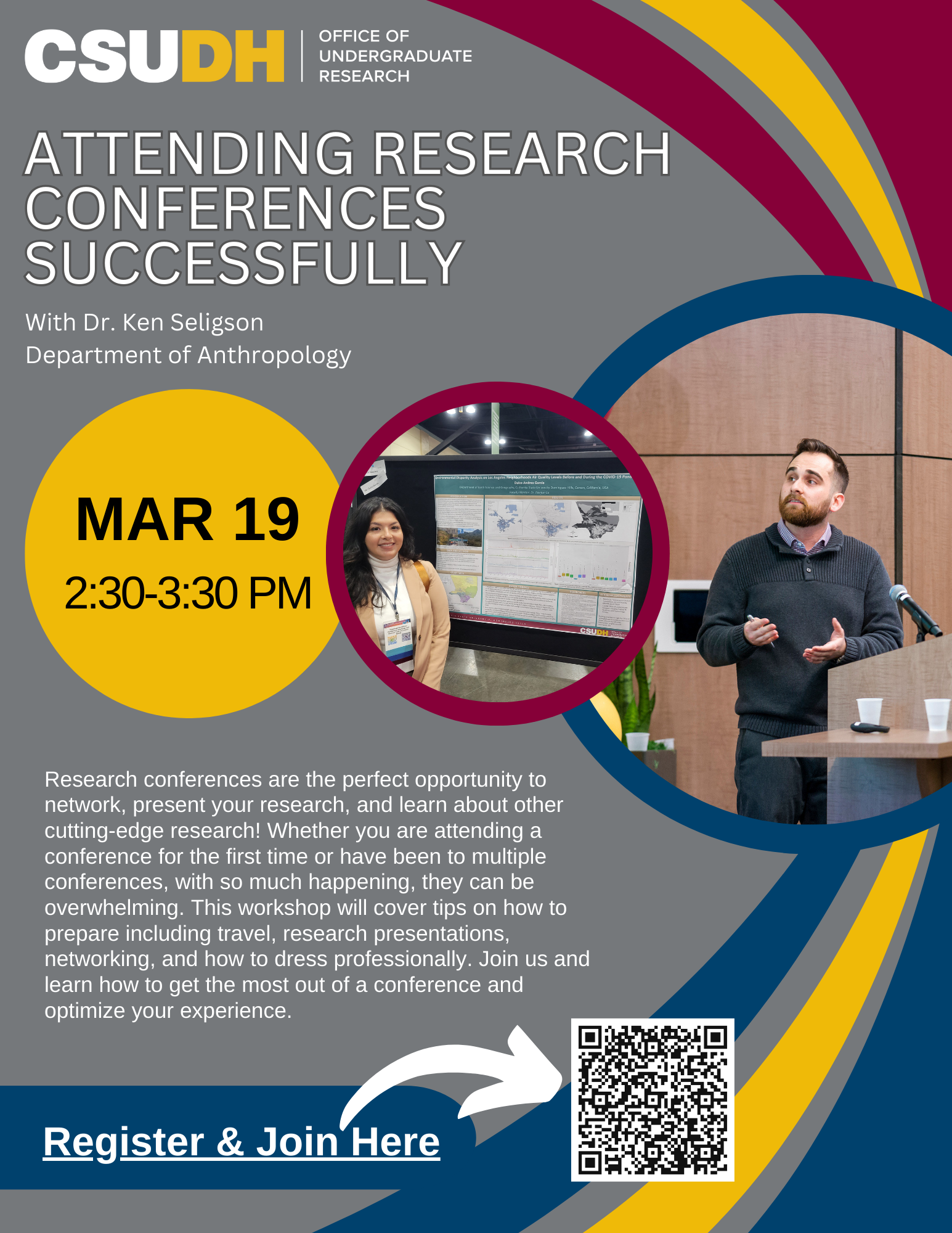 Attending Research Conferences Successfully Flyer