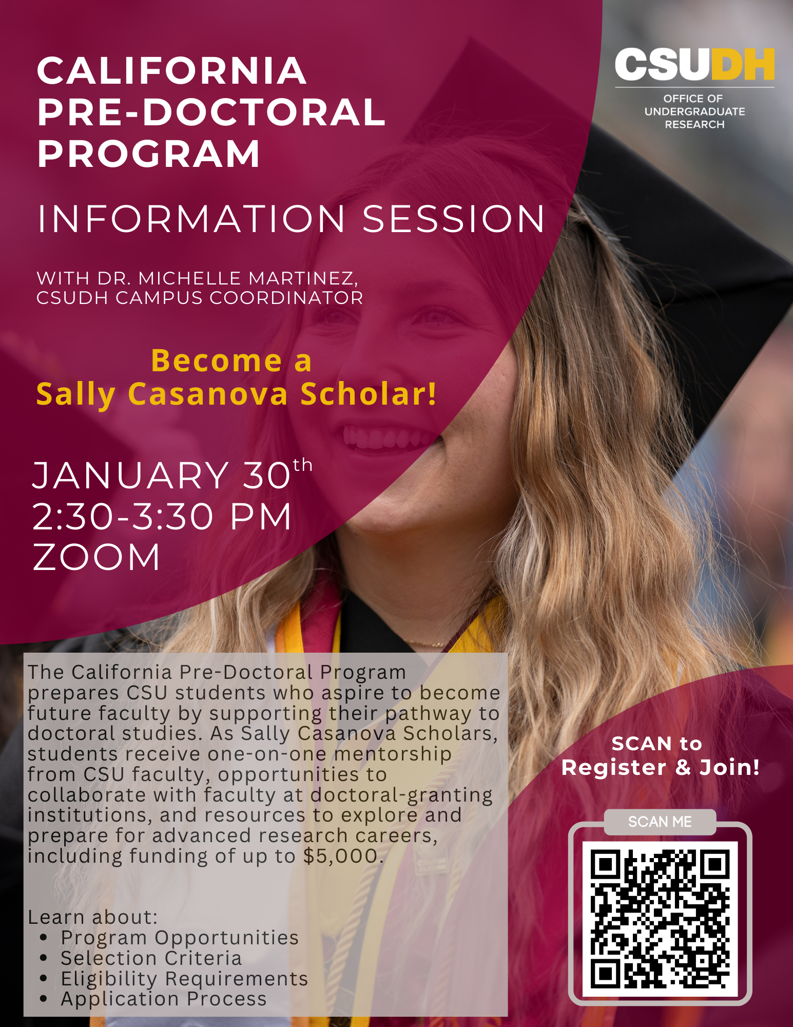 California Predoctoral Program Info Session 01-30-2025 Flyer.png