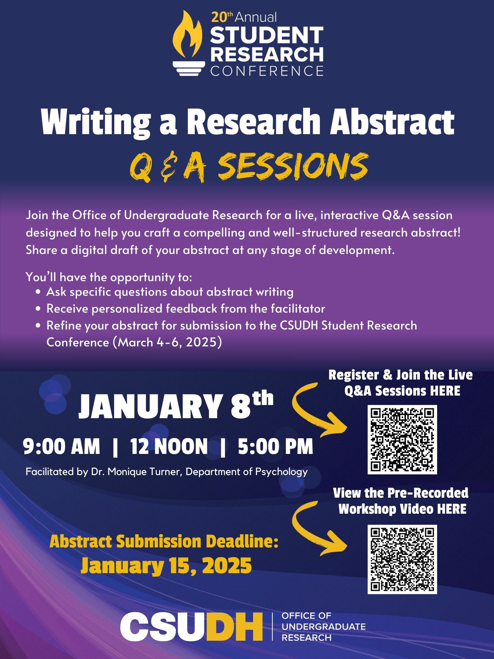 SRC Writing a Research Abstract