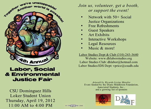 Labor, Social, & Environmental Justice Fair