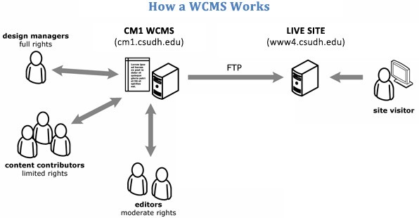 How a WCMS Works